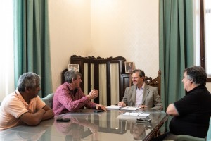 Encuentro en la Vicegobernación.