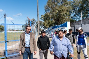 Visita al Club Sportivo Urquiza de Paraná.