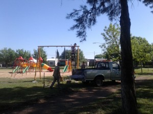 Mejoramiento de espacios verdes.