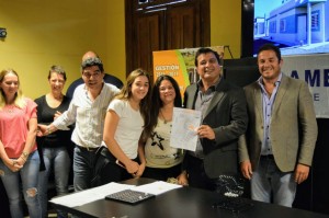 Sorteo de ubicación de 12 viviendas.