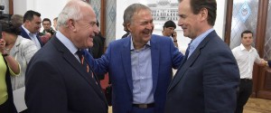 Bordet se reunió con Lifschitz y Schiaretti.