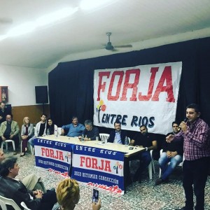 Acto masivo de FORJA en Paraná