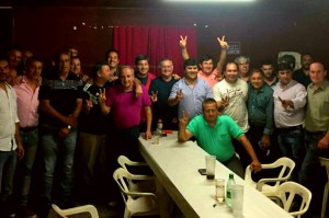 Apoyo de legisladores y presidentes de juntas de gobierno al gobernador Bordet