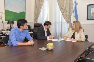 Tomassi se reunió con la ministra Romero