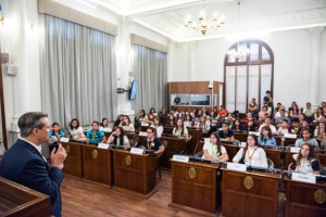 Cierre de la edición 2018 del Senado Juvenil.