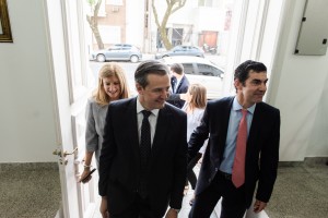 Visita de gobernador de Salta.