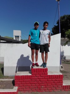 Narella Del Mestre se coronó Campeona Provincial en Lanzamiento de Jabalina. 