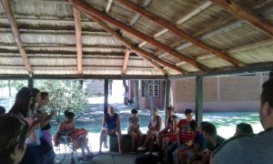 Espacio de recreación para jóvenes.