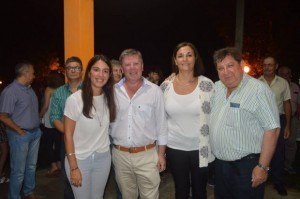 Héctor “Cheru” Solari y a Vice María “Pelusa” Schamle, junto a Raymundo Kisser y la Diputada Ayelen Acosta.