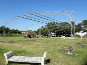 Obras en El Quebracho.