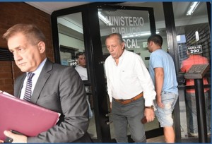 Troncoso se presentó en el Ministerio Público Fiscal.