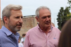 Frigerio inauguró obras en la provincia.