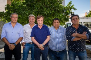 Apoyo a la reelección del intendente, Sergio Varisco.