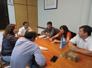 Visita de la Directora de Educación Superior.