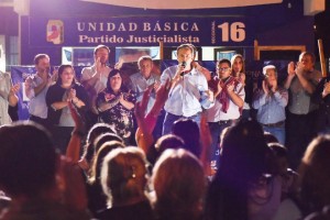 Cierre de campaña en San Agustin.