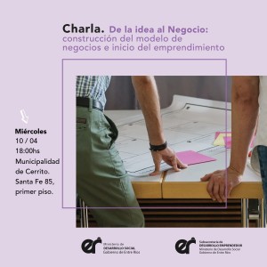 Charla para emprendedores.