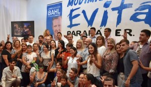 El Movimiento Evita expresó su apoyo a la candidatura de Bahl.
