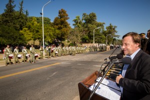 Acto en conmemoración a la Guerra de Malvinas.