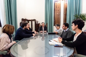 Recibió a la comisión vecinal del Barrio AATRA III Y IV.