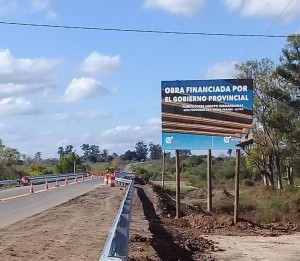 Bordet inaugura el puente sobre el Arroyo Hernandarias