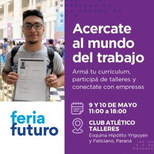 Se viene la Feria Futuro en Paraná.