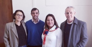 Tomassi se reunió con Silvia Marcela Mangeon. 