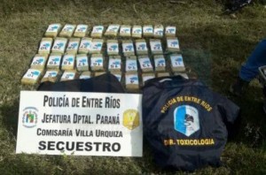 Droga en cercanías de Villa Urquiza