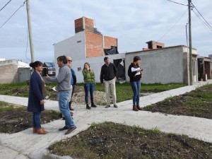 Recorriendo obras.