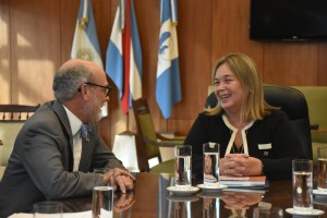 El embajador de Canadá  en Argentina visitó el Superior Tribunal de Justicia.