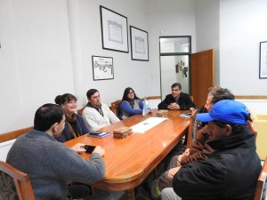 Reunión con el sindicato de empleados municipales