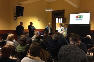 Reunión de "Abuelos en Acción" en Seguí