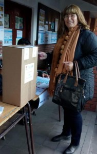 Guerra al momento de votar