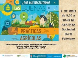 Capacitación para productores.