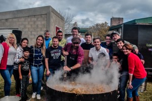 En el Barrio Mosconi.