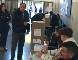 Seimandi emitió su voto