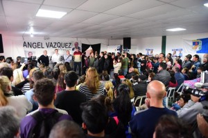 Bordet llegó a San Benito