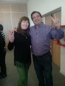 Landra participó del encuentro con los candidatos