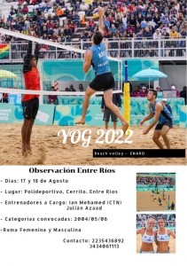 Beach Volley en Cerrito
