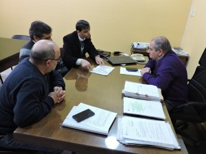 Reunión con el Director de Hidráulica de Entre Ríos.