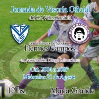 Prueba de jugadores en María Grande