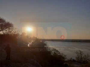 Los pobladores de Curtiembre dicen que son OVNI