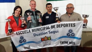 Destacada actuación de duatletas de Seguí