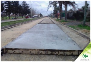 Repavimentación de calle Belgrano