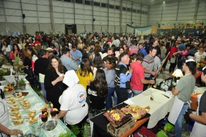 Batalla de comida al disco