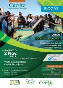 Curso sobre Biodigestores en Cerrito