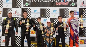 Los ganadores del GP Coronación en las distintas divisionales. 