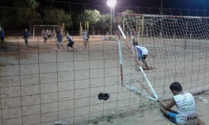 Campeonato de fútbol de arena.