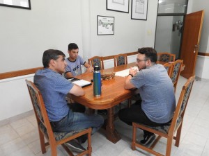 Reunión para trabajar sobre los minibasurales.