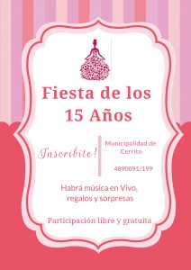 Fiesta de los 15 años.