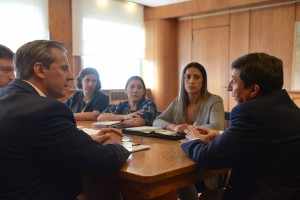 Bahl se reunió con el ministro de Desarrollo Social de la Nación, Daniel Arroyo